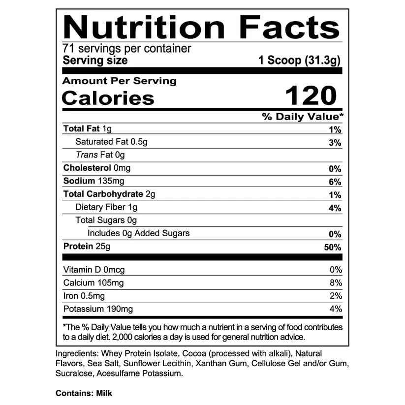 Isotope - 100% Whey Isolate Protein (5 LB)